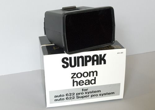 Custom IH-1Z Digital Infrared Sunpak 622 Flash Head fitted with IR filter (740nm longpass)